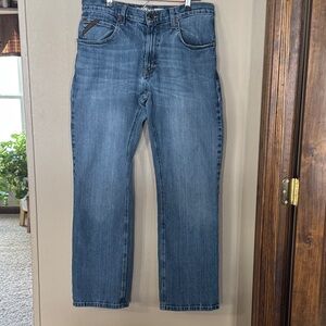 Ariat Men's Relaxed Fit And Boot Cut Blue Jeans